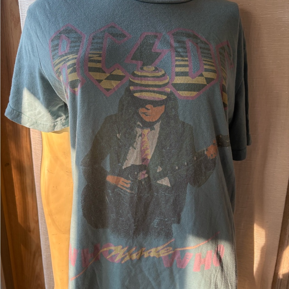 AC/DC Vintage Style Tee
